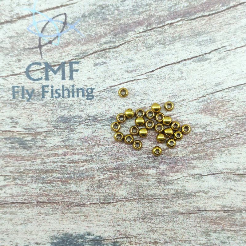 CMF Anodized Brass Beads Olive Gold