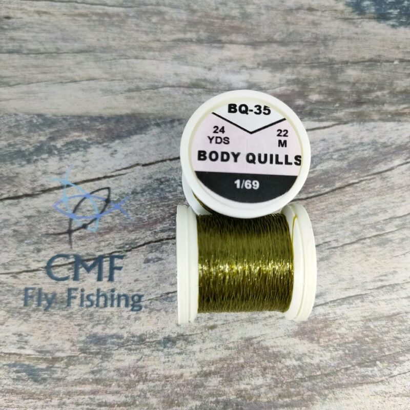 Hends Body Quills Olive Dark, Fly tying, Fly tying materials, Fly tying supplies, online fly shop, CMF Fly Tying Materials, Fly Tying Materials