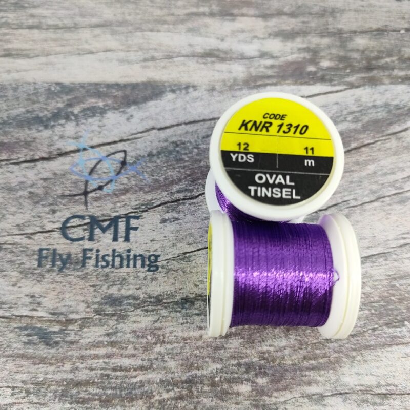 Hends Oval Tinsel - Violet