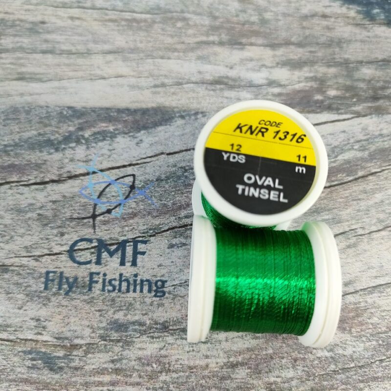 Hends Oval Tinsel - Green
